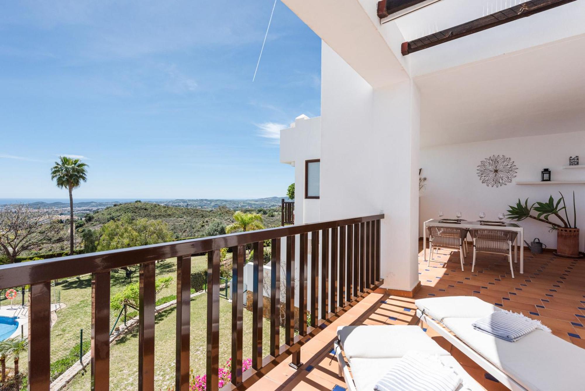Incredible Apartment With Sea Views And Balcony Mijas Zewnętrze zdjęcie